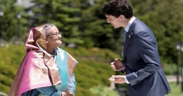 প্রধানমন্ত্রীকে ট্রুডোর ফোন; শোক প্রকাশ