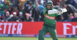 বিশ্বকাপে টানা তৃতীয় হাফসেঞ্চুরি সাকিবের