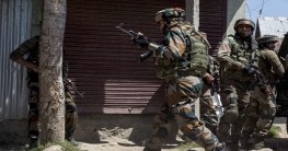 কাশ্মীরে ফের ভারতীয় বাহিনীর সঙ্গে জঙ্গিদের গোলাগুলি