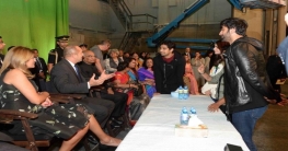 ছবির শুটিংয়ে হাজির প্রেসিডেন্ট