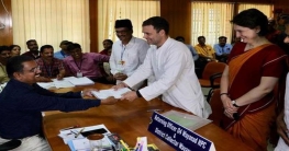 মনোনয়ন পত্র জমা দিয়েই রাহুলের রোড-শো