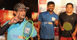 তারকা ব্যাডমিন্টন লীগে জয়ী আসিফ আকবর