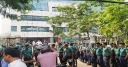 অবশেষে ভাঙছে বিজিএমইএ ভবন, হাতিরঝিলে রাজউক