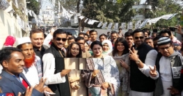 স্ব পরিবারে ভোট দিলেন শামীম ওসমান স্ব পরিবারে ভোট দিলেন শামীম ওসমান