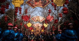 নতুন চন্দ্র বছরকে স্বাগত জানাল চীন