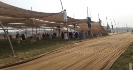 পুরোদমে চলছে ইজতেমার প্রস্তুতি