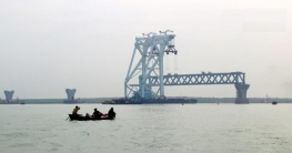 পদ্মা সেতুর ১৩তম স্প্যান বসছে শুক্রবার পদ্মা সেতুর ১৩তম স্প্যান বসছে শুক্রবার