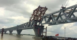কাল বসবে পদ্মা সেতুর সপ্তম স্প্যান