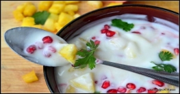 আনারসের টক-মিষ্টি রায়তা