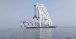 পদ্মা সেতুর নবম স্প্যান বসবে আজ