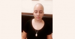 মাথা কামিয়ে ফেললেন এই অভিনেত্রী মাথা কামিয়ে ফেললেন এই অভিনেত্রী