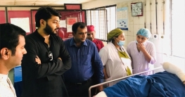 চকবাজারের ঘটনায় অগ্নিদগ্ধদের পাশে বাপ্পি চকবাজারের ঘটনায় অগ্নিদগ্ধদের পাশে বাপ্পি