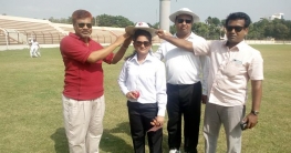 সাতক্ষীরায় অভিষেক হলো নারী আম্পায়ার রিমার