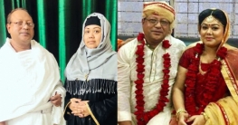 স্বামীর সঙ্গে ওমরাহ হজে ফারজানা ব্রাউনিয়া