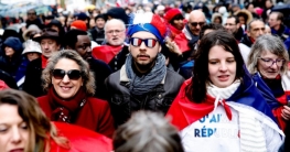 ফ্রান্সে ‘ইয়েলো ভেস্ট’ ঠেকাতে ‘রেড স্কার্ফ’