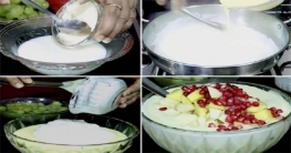 রমজানে সুস্বাদু ও স্বাস্থ্যকর ‘ফ্রুট কাস্টার্ড’