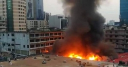 গুলশান ডিসিসি মার্কেটে আগুন, নিয়ন্ত্রণে ২০ ইউনিট