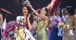 মিস ইউনিভার্সের মুকুট জিতলেন ফিলিপাইনের ক্যাট্রিওনা গ্রে