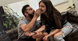 আনুশকাকে কেক খাইয়ে সিরিজ জয়ের সেলিব্রেশন বিরাটের