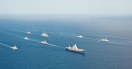 যুদ্ধজাহাজ ও পারমাণবিক সাবমেরিন মোতায়েন করেছে ভারত