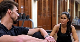 মাইকেল ফেলপসে মুগ্ধ ক্যাটরিনা মাইকেল ফেলপসে মুগ্ধ ক্যাটরিনা