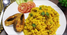 বৃষ্টিতে সবজি খিচুড়ির সঙ্গে পাতে থাকুক ইলিশ