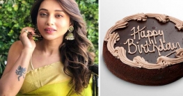 হাত দিয়েই কেক কেটে ফেললেন মিমি!