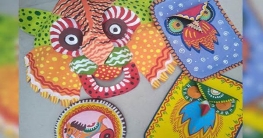 নববর্ষর মুখোশ, সরাচিত্র পাওয়া যাচ্ছে নারায়ণগঞ্জ চারুকলায়