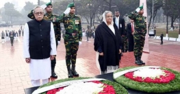 বীর শহীদদের প্রতি রাষ্ট্রপতি-প্রধানমন্ত্রীর শ্রদ্ধা