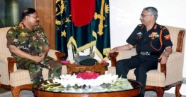সেনাপ্রধানের সঙ্গে ভারতীয় সেনা কর্মকর্তার সাক্ষাৎ