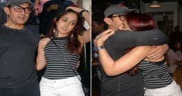 অনেকদিন পর বাবাকে কাছে পেয়ে জড়িয়ে ধরলেন মেয়ে (ভিডিও)