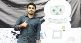 ১২ তলা ভবনজুড়ে আলোর নাচন!
