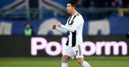 রোনালদোর গোলে হার এড়ালো জুভেন্টাস