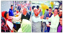 প্রচার জমেছে শেষবেলায়