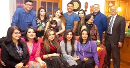 নিউইয়র্কে বড়দিনের পার্টিতে তারার মেলা