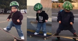 ২২ মাসের শিশুটি দেখিয়ে দিল