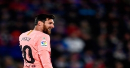 গোল মিসের ম্যাচে বার্সেলোনার জয়