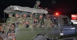 মধ্য রাতে মাঠে সশস্ত্রবাহিনী