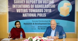 আওয়ামী লীগ পেতে পারে ৬০ শতাংশ ভোট : জরিপ