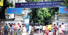 হাসপাতালের সামনে বস্তাবন্দি ১৬ মৃত কুকুরছানা!