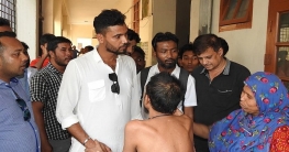 নড়াইল হাসপাতালে মাশরাফির পরিদর্শন,তিন চিকিৎসককে শোকজ