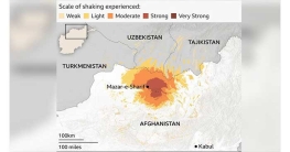 আফগানিস্তানে ভূমিকম্পে নিহত বেড়ে ২৭, আহত ৫৩০