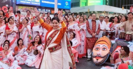বর্ণাঢ্য আয়োজনে নিউইয়র্কে উদযাপিত হলো বর্ষবরণ উৎসব