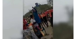 মাইকে ঘোষণা দিয়ে যুবদল নেতার চাঁদাবাজি