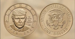 ট্রাম্পের চেহারা সংবলিত ১ ডলারের কয়েন আনবে যুক্তরাষ্ট্র ট্রাম্পের চেহারা সংবলিত ১ ডলারের কয়েন আনবে যুক্তরাষ্ট্র