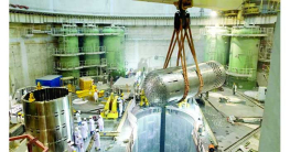 রূপপুরের প্রথম ইউনিটে ‘কোর ব্যারেল’ স্থাপন রূপপুরের প্রথম ইউনিটে ‘কোর ব্যারেল’ স্থাপন