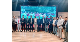 ঢাকায় যুক্তরাষ্ট্র বিএনপির নেতাকর্মীদের মহড়া