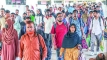 রাজধানীমুখী মানুষের ঢল