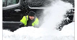 যুক্তরাষ্ট্রের কানেকটিকাটে এক দশকের সর্বোচ্চ শীত