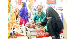 হাম ও হামের উপসর্গে আরও ১৭ শিশুর মৃত্যু
